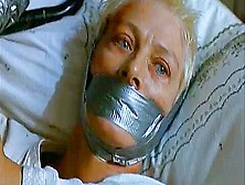 Short Hair Women Gagged Tape Otm