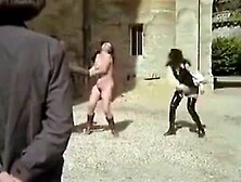 Whipped by Evil Nazi Woman