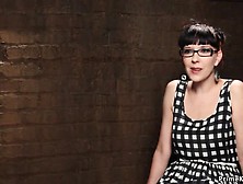 Two lesbians tormented on hogtie