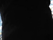 Best upskirts of the MILF in the black a-line skirt