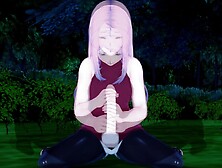 Naruto He used all of the Sakura holes