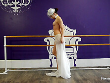 Irina Shows Her Gymnastic Talents