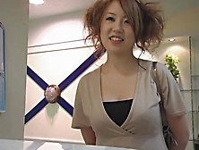 Busty Japanese Toyed In Kinky Spy Cam Massage Video