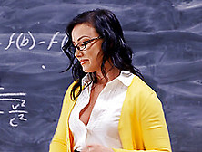 Amazing And Horny Jennifer White Enjoys Sex On The Classroom Table