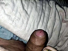 Step Mom Does The Best Handjob In Bed On Step Son Cock