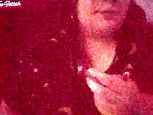 Chubby smokes before going to bed