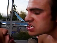 Hot Threesome with Sascha Ice La Fox Kody Coxxx Sharing Dick Anal Blowjob Facial