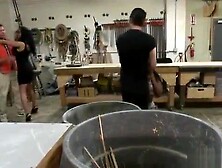 Black serf public disgraced in store