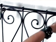 Chained and fucked in bed