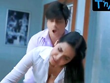Natasha Rajeshwari Butt,  Breasts Scene in Rajni Kaand
