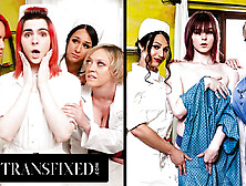 TRANSFIXED - TRANS-LESBIAN DOCTORS COMPILATION! MILFs,  THREESOMES,  ORGIES,  AND MORE!
