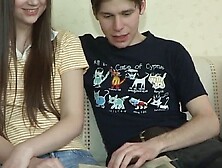 Salacious Brunnetee Sweethearts - Hot Couple Home Video of Real Life Lovers