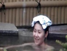 Naked Japanese Girls Peeped In A Pool