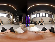 PURITYVR Breasty blond Valeria Curtis teases in advance of this babe rides your weenie in VR