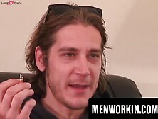 Skinny Fitness Enthusiast Shows Off His Lean Body And Muscles