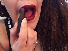 Rams hot lips kissing joi - lipstick