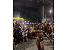 Afro Brazilian Dancer Doing Her Thing!