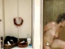 The Shower Siren Caught on Camera,  Fingers Not Allowed.