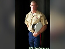 Tanner - Solo Military Porn Video