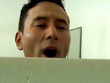MASSIVE COCK ALERT Busty Blonde Shemale Isabella Sorrenti GETS DEEP AT WILD GLORYHOLE PARTY