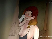 All the studs in the tavern lined up for my ex-wife to give them a oral sex.