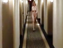 Walking Naked In The Hotel Hallway