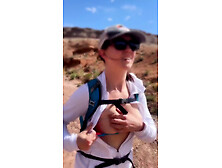 Flashing Tits in Wild Kyrgyzstan Mountains - Bold, Topless, and Raw Adventure