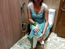 SaaraBhabhi tight booty anal after hot bath desi babe with Hindi audio