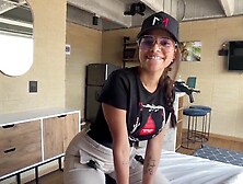 1st Amateur Casting with Colombian Breasty Large Ass mother I'd like to fuck Latin chick