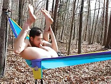 Relaxing Selfsuck In A Hammock