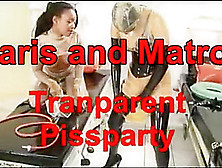 Karis And Matron Transparent Pissparty