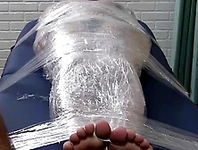 Bondage Foot Worship - FemDom Domination of Feet in High Heels with Blowjob
