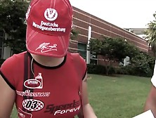 Hot Blond Chick Blows In College