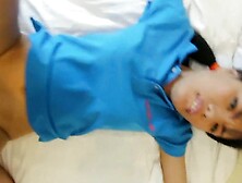 Asian Sex Diary - Filipina maid gets creampied while on the job