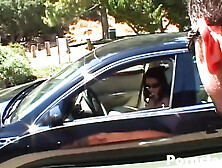 Babe April Blossom Gets a Cums On to Swallow