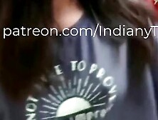 Beautiful Indian Girl Showing Her Tight Tits & Mastrubating Her Wet Pussy