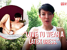 Ersties - Dark Hair Beauty Paula V Rubs Herself with Ice Before Riding a Dildo