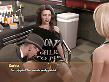 Lazy stepfamily adventures with a big booty and busty girls