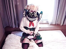 Himiko Toga Teases And Stimulates Her Ass With Fingers