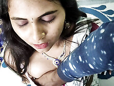 Saree Hot Boobs Press Navel Fingering With Cleavage Show Romance By Vaishnavy And Sharun Raj,  Hot Mallu Couple Boobs Press Love