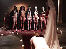 Daisy Ducati,  Cherry Torn And Mona Wales - The Secret Femdom Society Of Prostate Milking