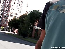 "Bomb Shell Blonde Teen Slut Sucks And Fucks On Cam For A Chance At Stardom"