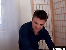 Cuckold Has Head in Hands as He Watches a Stranger Rail Wife Nikky Dream