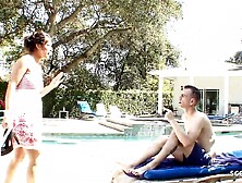 Large Wang Male tricked Step-Mammas Lalin girl Older Girlfriend to Old Youthful Cheating Bang