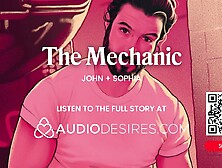 Sexy Mechanic Stranger Screws U in His Office – Public Sex & Immodest Talk - Porn Erotic Story for Sweethearts