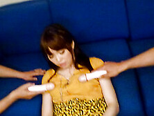 Sakuras Triple Threat. epam of Cunnilingus and Blowjob Orgy