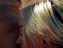 Outdoor lesbian sex with Chloe Temple and Isabel Moon