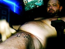 Spun redneck blowing clouds