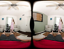 FORBVR - Your Tiny Melons Stepsister Teases Your To Show Your Dick For Sexy Sex POV