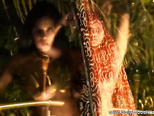 Dark Contrast In Exotic Beauty